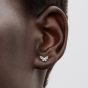 PANDORA Silver Sparkling Butterfly Stud Earrings 294263C01