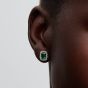 PANDORA Sparkling Green Rectangular Stud Earrings 294501C01