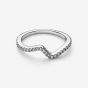 PANDORA Silver Sparkling Wave Ring 192539C01