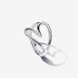 PANDORA Silver Organically Shaped Heart Ring 193288C00