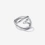 PANDORA Silver Organically Shaped Heart Ring 193288C00