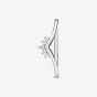 PANDORA Silver Cubic Zirconia Tiara Wishbone Ring 198282CZ