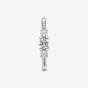 PANDORA Silver Cubic Zirconia Three Stone Ring 196242CZ