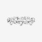 PANDORA Silver Knotted Hearts Ring 198018