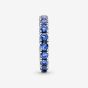 PANDORA Sterling Silver Blue Sparkling Eternity Ring 190050C02