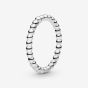 PANDORA Sterling Silver Beaded Ring 190615