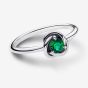 PANDORA Silver May Birthstone Circle Ring 192993C05