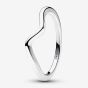 PANDORA Sterling Silver Polished Wave Ring 193095C00
