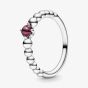 PANDORA July Birthstone Beaded Ring 198867C02