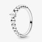 PANDORA April Birthstone Beaded Ring 198867C04