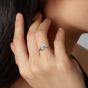 PANDORA Silver Infinite 0.50ct Lab Grown Diamond Ring 199445C01