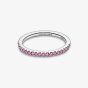 PANDORA Sparkling Pink Band Ring 192999C02