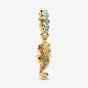 PANDORA 14ct Gold Plated Crystal Seahorse Charm 763895C01