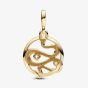 PANDORA ME 14ct Yellow Gold Plated Cubic Zirconia Snake Medallion Charm 762301C01