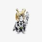 PANDORA Marvel Sterling Silver & 14ct Yellow Gold Plated Loki Charm 762764C01