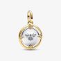 PANDORA Two Tone Bee Medallion Charm 763417C01