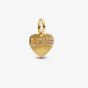 PANDORA 14ct Yellow Gold Cubic Zirconia North Star Dangle Charm 763608C01