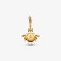 PANDORA 14ct Yellow Gold Plated Glow In The Dark Firefly Dangle Charm 769352C01
