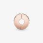 PANDORA 14ct Rose Gold Plated Sparkling Row Clip Charm 781972CZ
