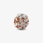 PANDORA 14ct Rose Gold Plated Sparkling Herbarium Charm 782383C01