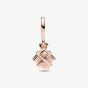 PANDORA 14ct Rose Gold Plated Openable Birthday Gift Charm 782591C01