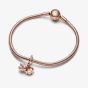 PANDORA 14ct Rose Gold Plated Openable Birthday Gift Charm 782591C01