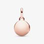 PANDORA 14ct Rose Gold Plated Cubic Zirconia Love Locket Dangle Charm 783066C01