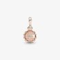 PANDORA ME 14ct Rose Gold Plated Cubic Zirconia Lucky Bottle Cap Charm 789661C01