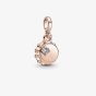 PANDORA ME 14ct Rose Gold Plated Cubic Zirconia Lucky Bottle Cap Charm 789661C01