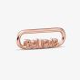 PANDORA ME 14ct Rose Gold Plated Styling Believe Link Connector 789667C00