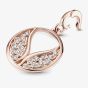 PANDORA ME 14ct Rose Gold Plated Cubic Zirconia Burning Wings Charm 789672C01
