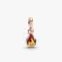 PANDORA ME 14ct Rose Gold Plated Burning Flame Dangle Charm 789690C01