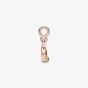 PANDORA ME 14ct Rose Gold Plated Burning Flame Dangle Charm 789690C01