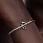 PANDORA Two Tone Home And Heart Charm 764145C00