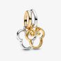 PANDORA Disney Two Colour Mickey & Minnie Mouse Splittable Charm 763650C01