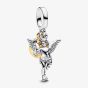 PANDORA Two Colour Cupid Dangle Charm 763663C00