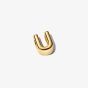 PANDORA 14ct Gold Plated Letter U Alphabet Charm 763967C00
