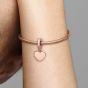 PANDORA 14ct Rose Gold Plated Heart Tag Dangle Charm 788761C01