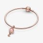 PANDORA 14ct Rose Gold Plated Hot Air Balloon Dangle Charm 789434C01