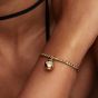 PANDORA 14ct Gold Plated Mom Ball Clasp Charm 764457C01
