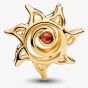 PANDORA 14ct Gold-plated Sun Openwork Charm 764625C01