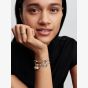 PANDORA 14ct Gold Plated & Silver Engravable Football Boot Double Dangle Charm 764712C00