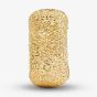 PANDORA 14ct Yellow Gold Plated Textured Mini Clip Charm 764771C00
