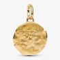 PANDORA 14ct Yellow Gold Plated Wheat Medallion Charm 764804C01
