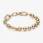PANDORA ME 14ct Gold Plated Bead Link Chain Bracelet 562793C00