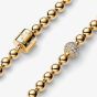 PANDORA 14ct Gold Plated Pavé Bead Bracelet 568342C01