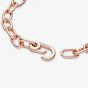 PANDORA ME 14ct Rose Gold Small Link Chain Bracelet 589662C00