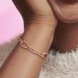 PANDORA ME 14ct Rose Gold Small Link Chain Bracelet 589662C00