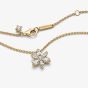 PANDORA 14ct Gold Plated Sparkling Herbarium Necklace 362387C01-45