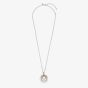 PANDORA Two Tone Circles Cubic Zirconia Necklace 389483C01-60